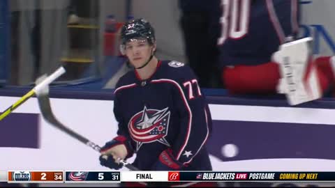 Oilers - Blue Jackets 424 NHL Highlights 2022