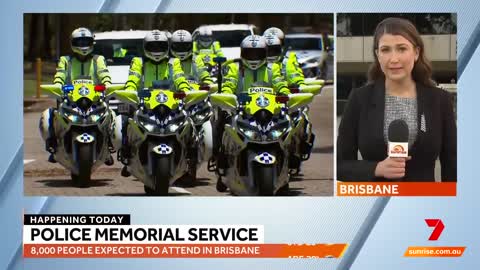 News Hit: Dramatic mountain stand-off with alleged killer ends; Queensland police memorial