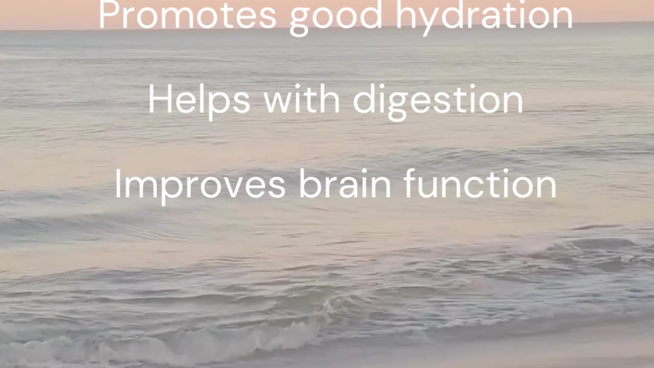 5 Benefits of Drinking Water!