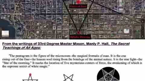 Satanic Masonic Layout of Washington DC