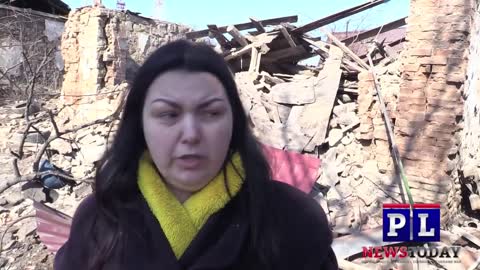 Rocket Attack Hits Center Donetsk Injuring a 12 Year Old_ Russia - Ukraine War