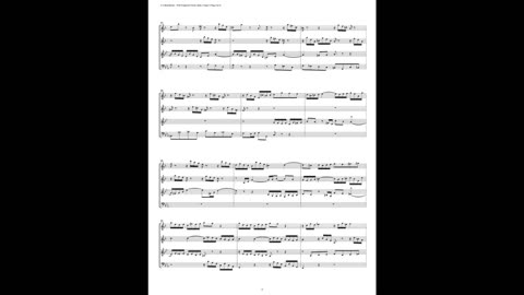 J.S. Bach - Well-Tempered Clavier: Part 1 - Fugue 07 (Brass Quartet)
