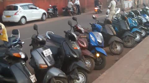 Calangute in the evening