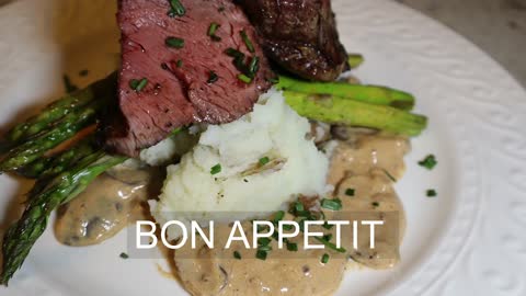 Steak Diane (my first video)