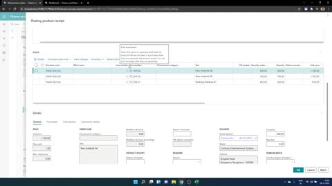 Microsoft Dynamics 365 manufacturing