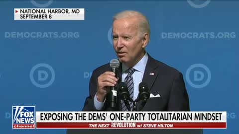 Vote every Republican out [so I can be a dictator] - Joe Biden