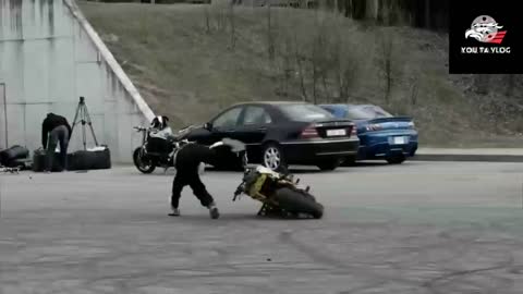 Bike stunt training! #bikestunt #bikewheelie #frontbreak #backtyrestunt
