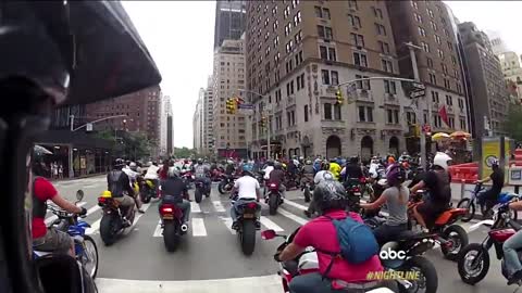 Road Rage: NYC Motorcycle Attack