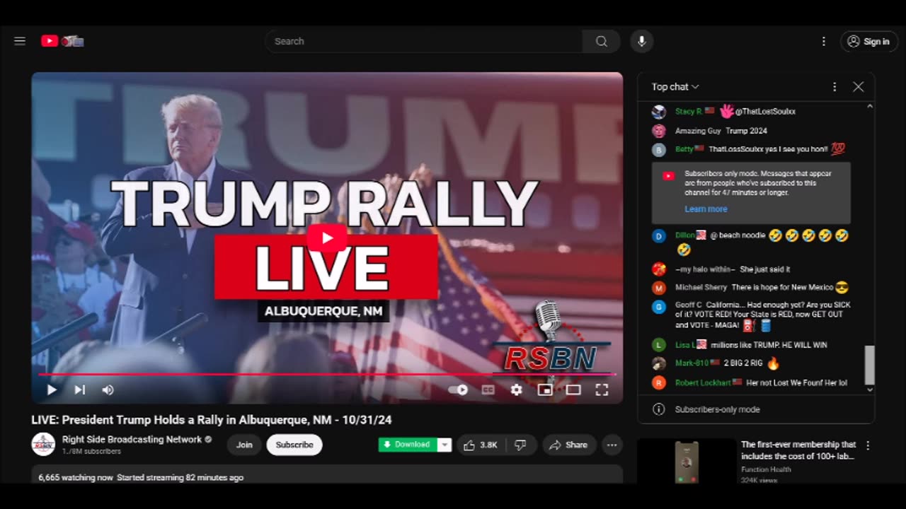 LIVE: President Trump Holds a Rally in Albuquerque, NM - 10/31/24