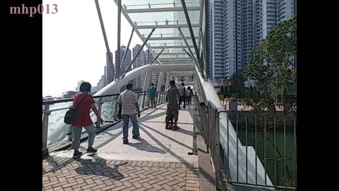 香港仔玻璃行人橋 Aberdeen Glass Footbridge mhp013 ／2020