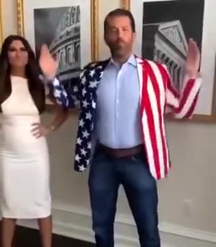 Donald Trump Jr and Kimberly Guilfoyle; "The Best is Yet to Come"