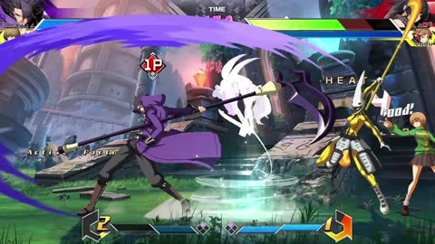 Gordeau + Chie vs Blake + Yosuke