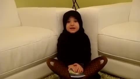 The sweet recitation of the Qur'an in the voice of the little girl