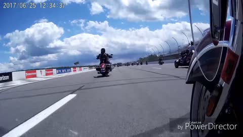 A pair of Indian Motorcycles @ Pocono Raceway