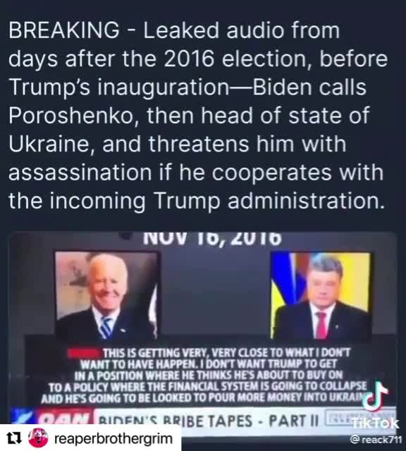 Biden Audio from November 2016