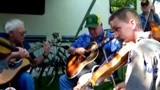 Hughie Smith & Randy Pollard Twin Fiddle Jam @ 2011 Weiser Fiddle Contest