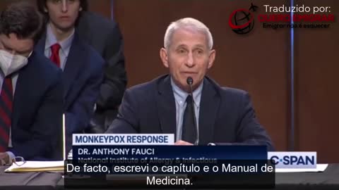 FAUCI TENTOU USAR OS MEDIA CORPORATIVOS PARA SE DEFENDER, MAS AS PALAVRAS NÃO MENTEM.