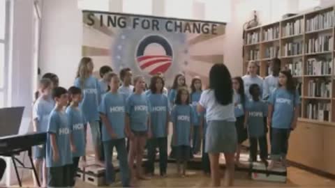 YOUTH SINGING FOR HITLER AND OBAMA