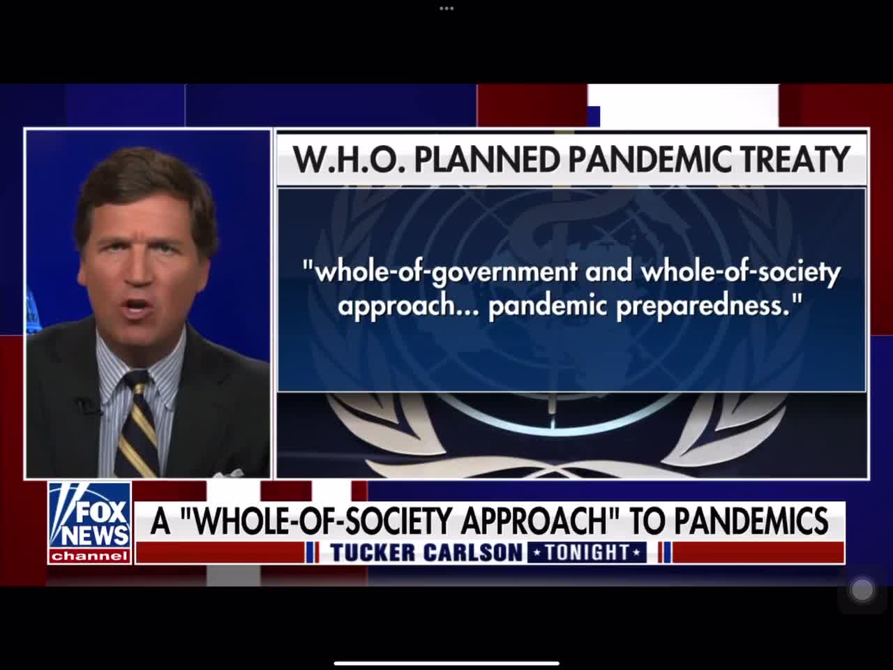 Biden is on the verge of handing over US sovereignty to WHO.