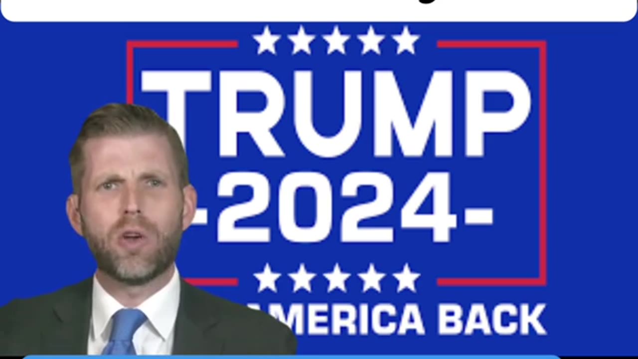 ERIC TRUMP SPITTING THE FACTS