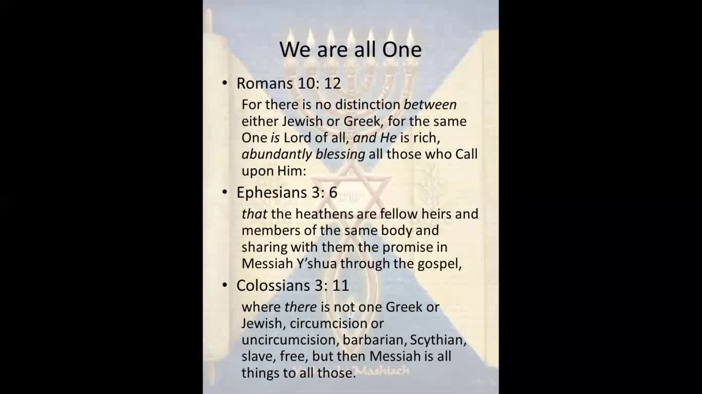 Passover Introduction for Christians