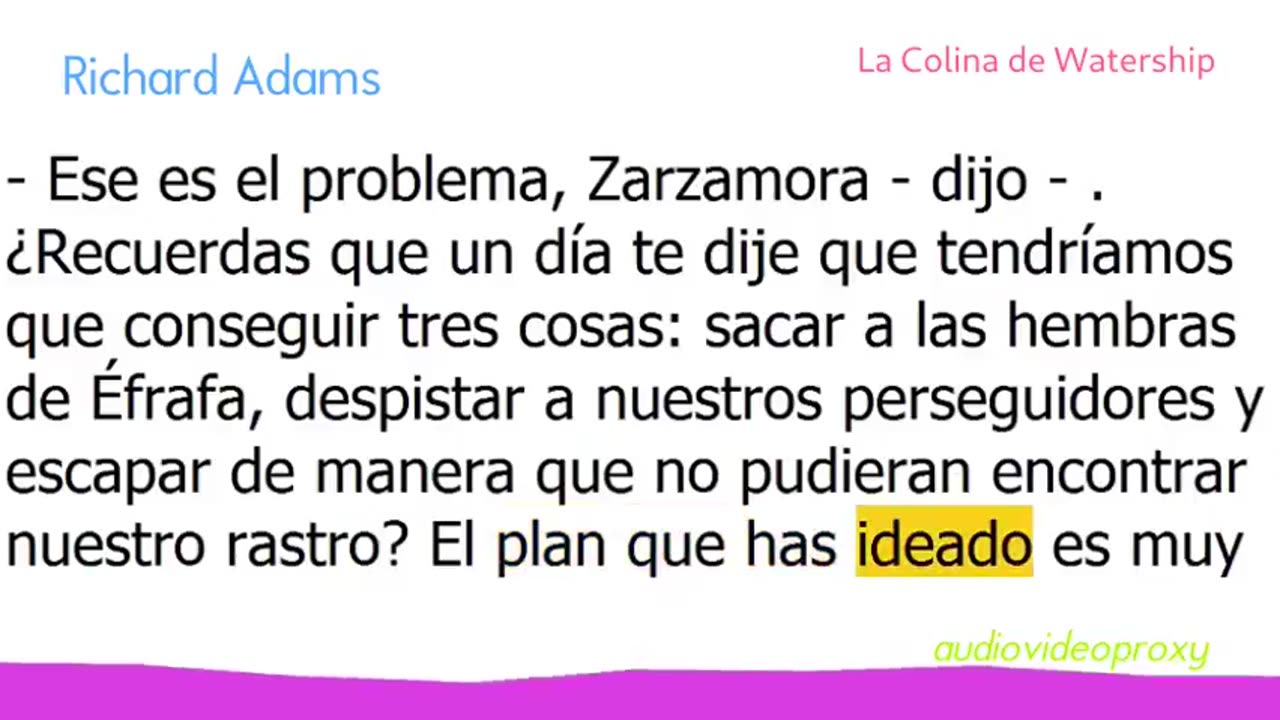 Richard Adams - La Colina de Watership 3/4