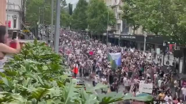This is not a Climate change protest. This is the protest they won’t show you!