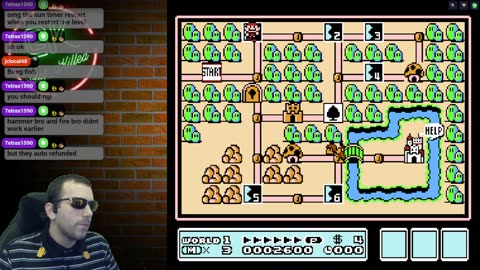 Mario Bros 3 with Crowd Control