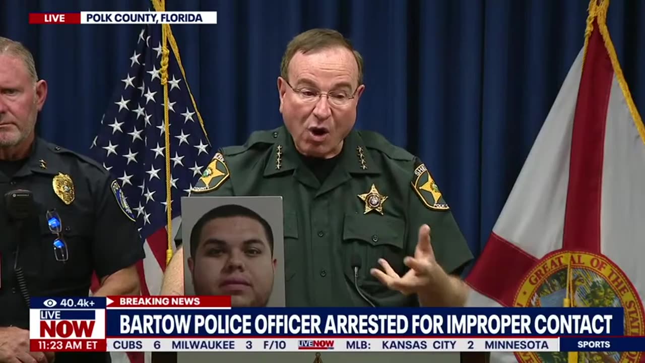 Florida police officer arrested_ Accused of partying with underage girls and filming it