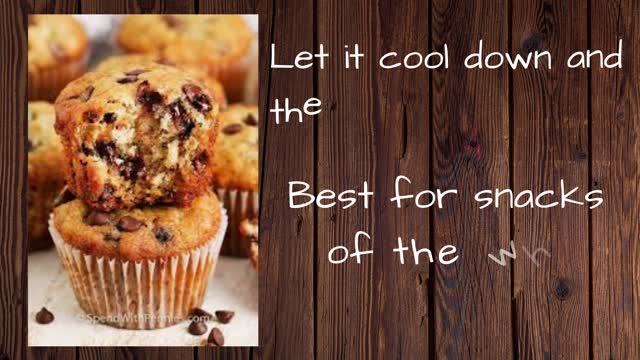 Banana Chocolate chip Muffin