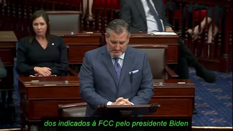 Ted Cruz usou todo o seu poder cerebral neste