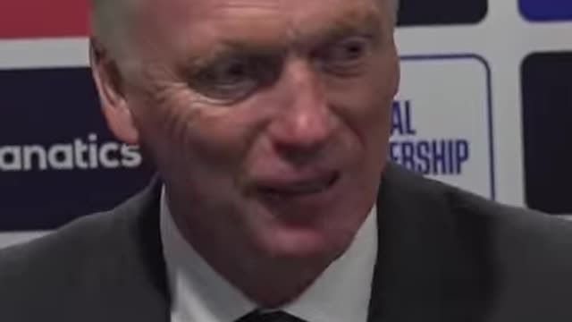 Reporter Calls David Moyes 'Moyesy'