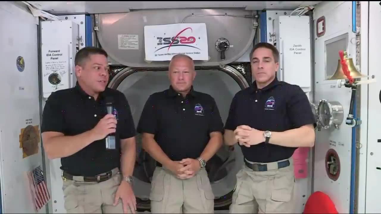 NASA Astronauts Ring the Opening Bell for Nasdaq