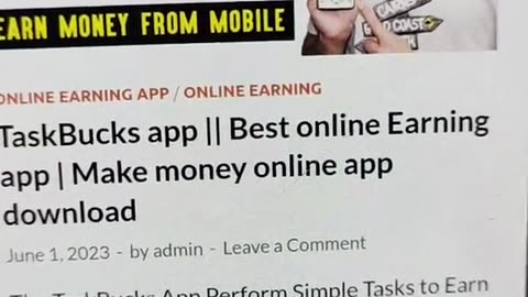 Online earning