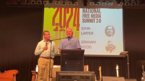 National Free Media Summit 2.0 - Graham Hood & John Larter