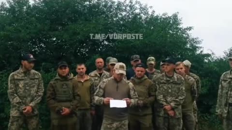 Desperat soldiers of the sixth sep. Cossack bat. appeals to Zelensky...