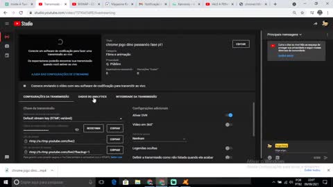 chrome jogo dino passando fase pt2