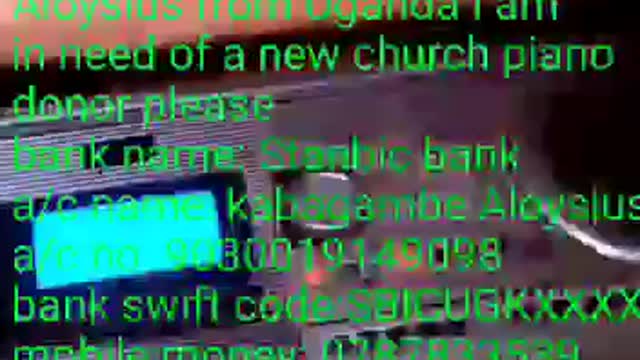 We're in need of a new church piano donor