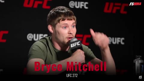 UFC #11 Featherweight Bryce Mitchell calls out the Biden family corruption in Ukraine