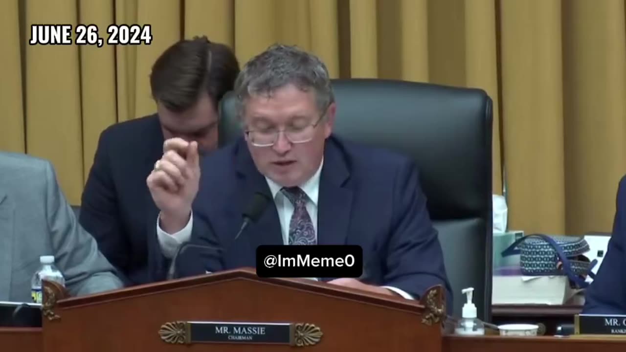 🚨Rep Massie drops bomb on FDA's sinister approval of covid vax for children