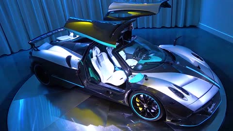 close-up of Pagani Huayra #suppercar #lookcartv