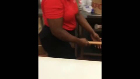 rodent caught on camera at kfc