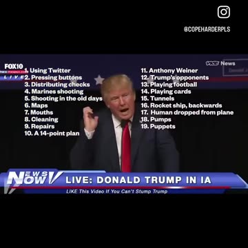 Bing, Trump's Multipurpose Word