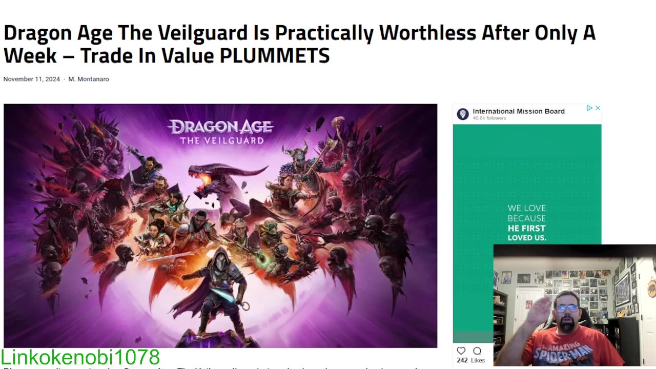 DA Veilguard Trade's Plummet After One Week Of Release