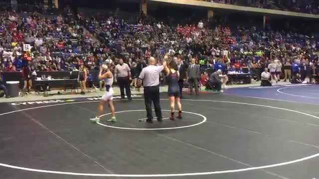 Transgender boy wins girls’ state wrestling title for second time