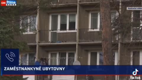 Cikánští uprchlíci z Ukrajiny demolují zařízení ubytoven v Ostravě
