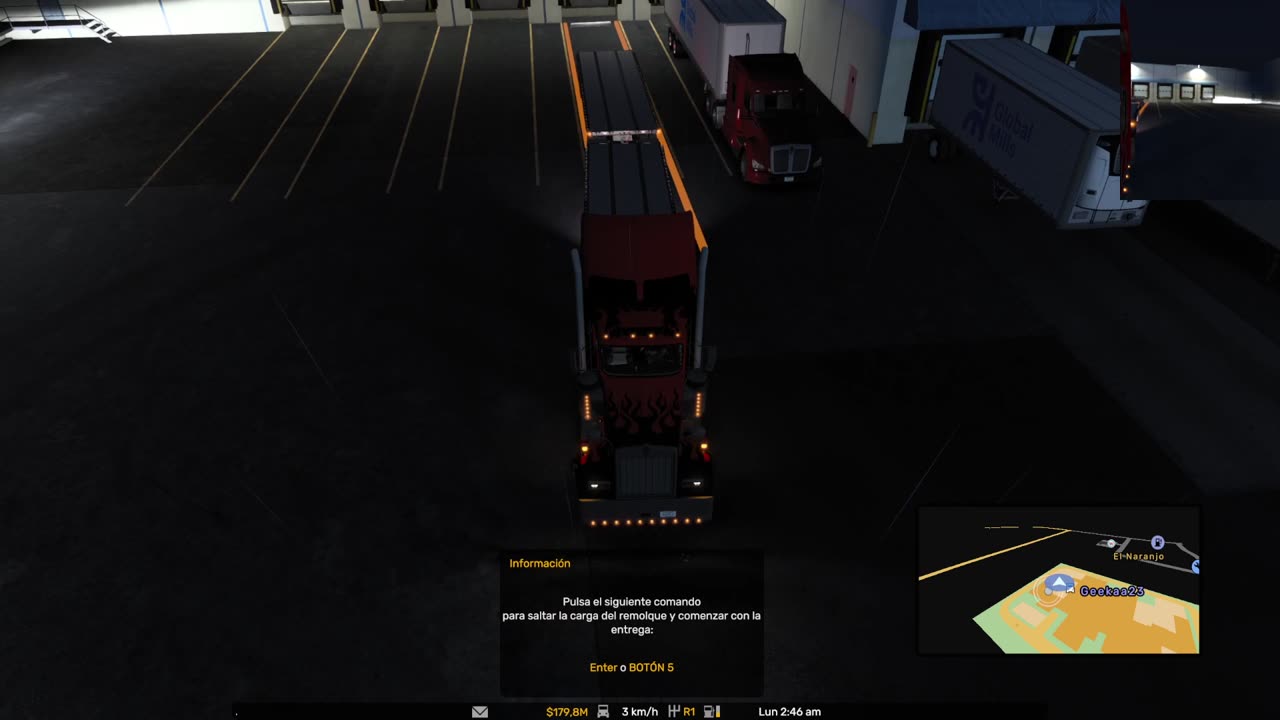 Maniobras fulleras con el @geekaa_cv Pt 2 - American Truck Simulator