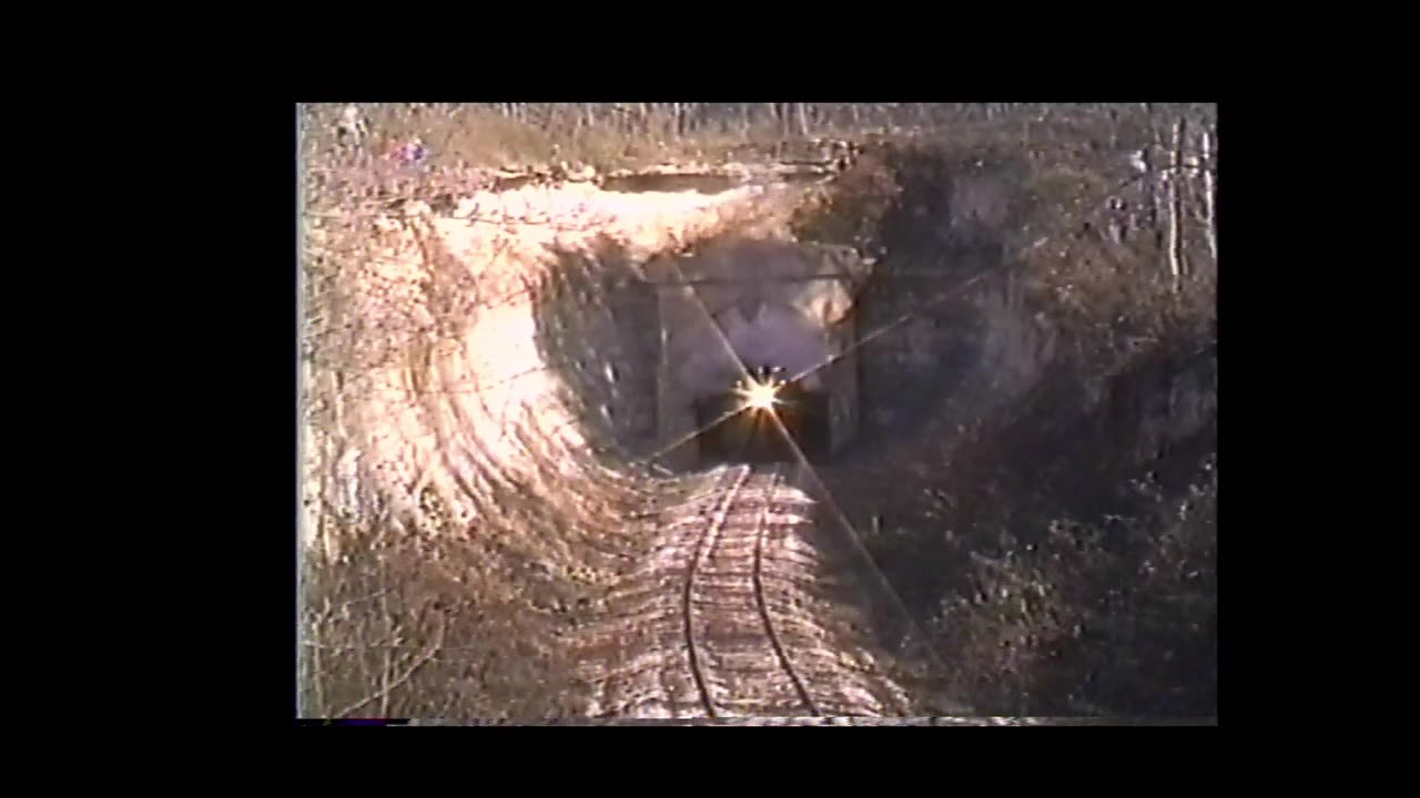 Nickel Plate 587 at Unionville, Indiana tunnel