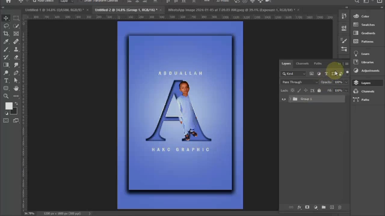 Joining Text and Images in Adobe Illustrator | A Unique Approach to Letter+Photo Editing!"