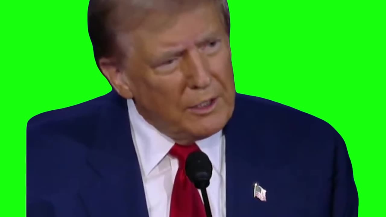 “I’m Talking Now” Trump vs Harris Debate | Green Screen